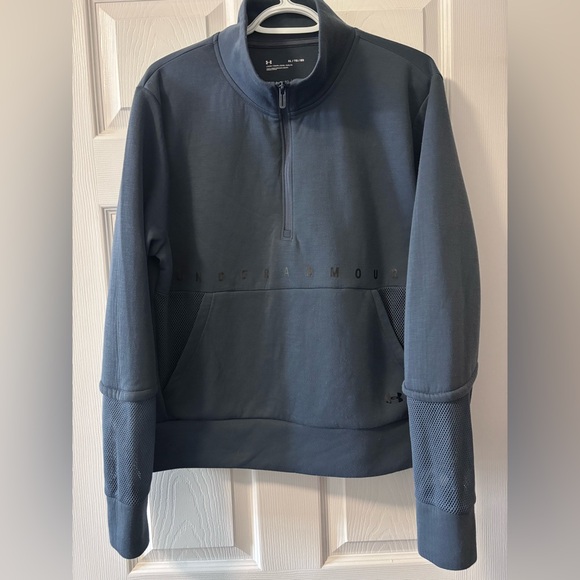 Under Armour Sweaters - Under Armour 1/4 Zip Blue Sweater
